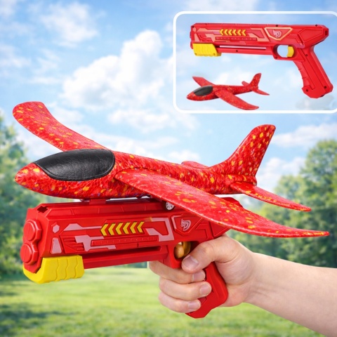 Pistolet – Wyrzutnia Samolotów | Zestaw 2w1