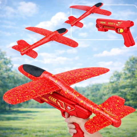 Pistolet – Wyrzutnia Samolotów | Zestaw 2w1